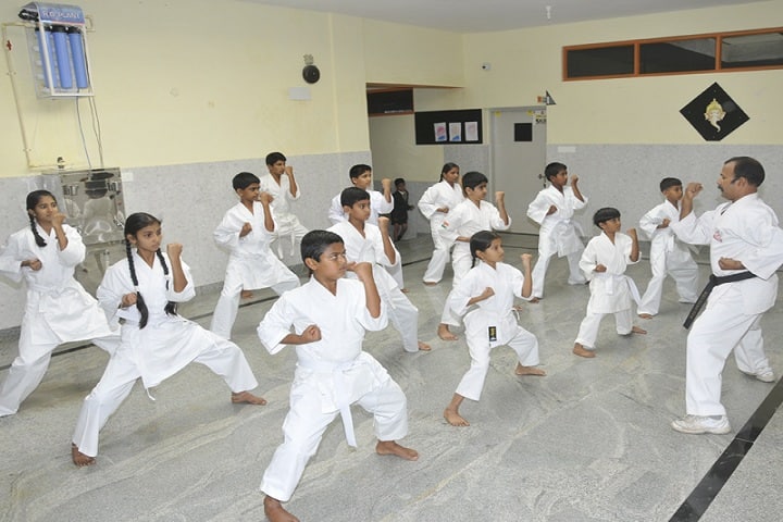 Akshara School-karate