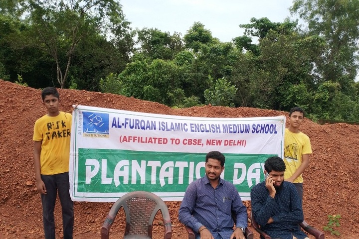 Al Furqan Islamic English Medium School-Plantation Event