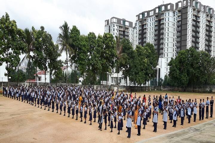 Anand Shiksha Kendra-Morning Assembly