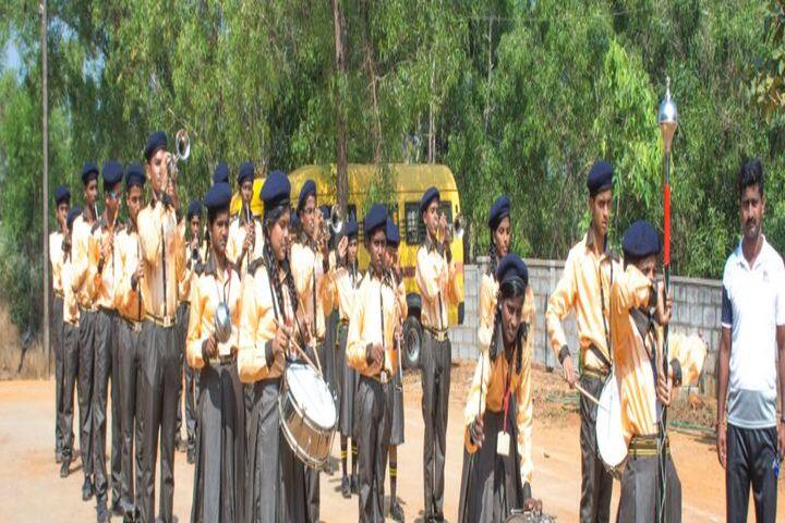 Anandathirtha Vidyalaya-March Past