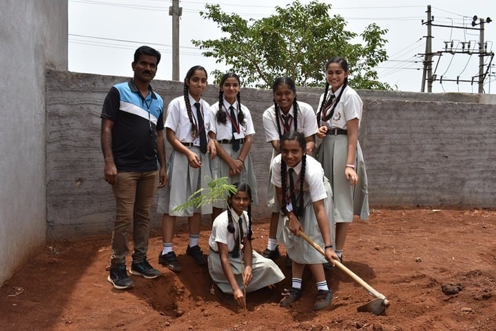 Angadi International School-Plantation