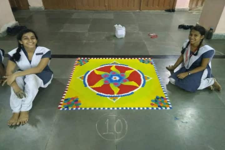 Atomic Energy Central School-Rangoli Competition
