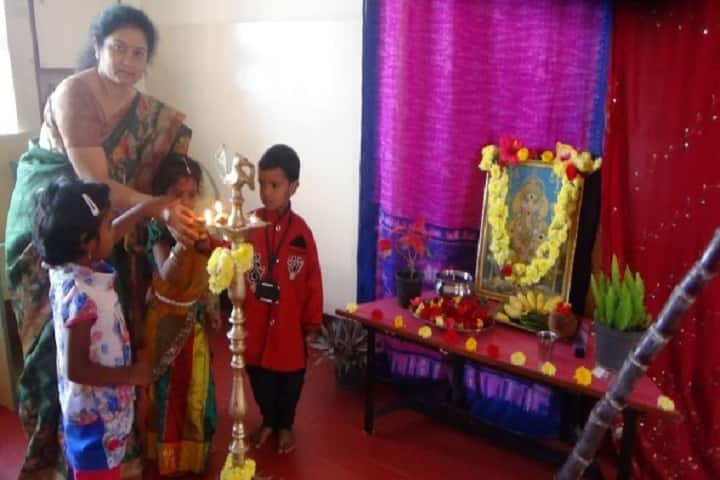 Atreya Vidyaniketan-Lighting The Lamp