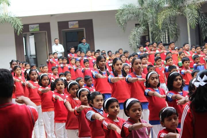 B B Hanji International School-Morning Assembly