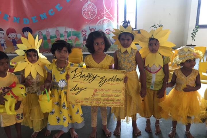 Bala Bharathi Kendriya Vidyalaya-Yellow Day