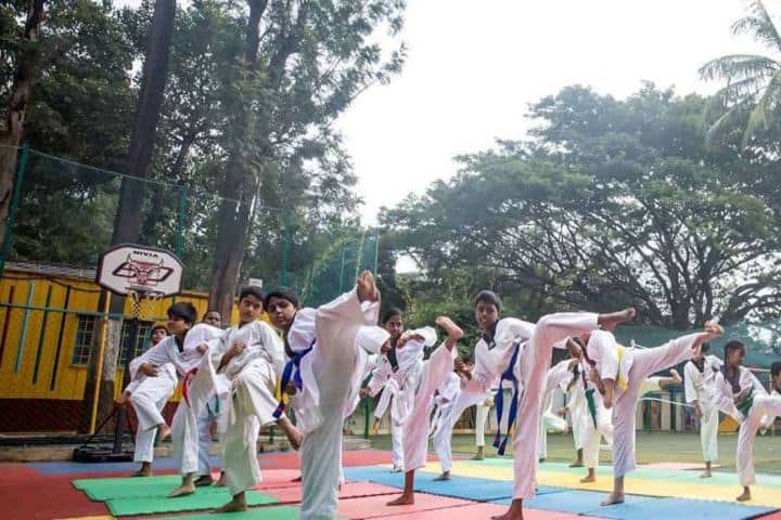 Orchids The International School-Karate