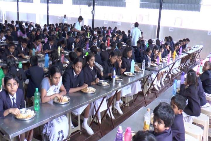 Bharatiya Vidya Bhavans Dr D Krishnamurthy Smt Shakuntalamma Memorial School-Meal Area