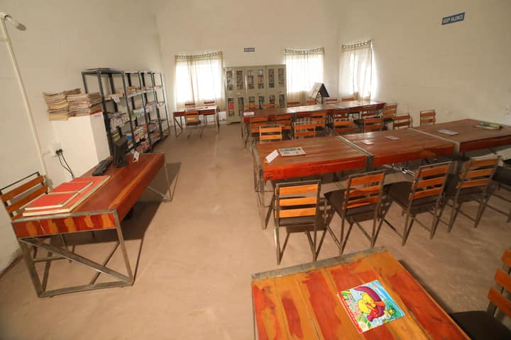 Bright Land English Medium School-Library