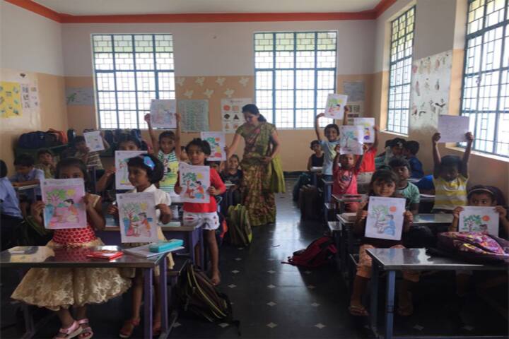 Cambridge International Public School-Colouring Competition
