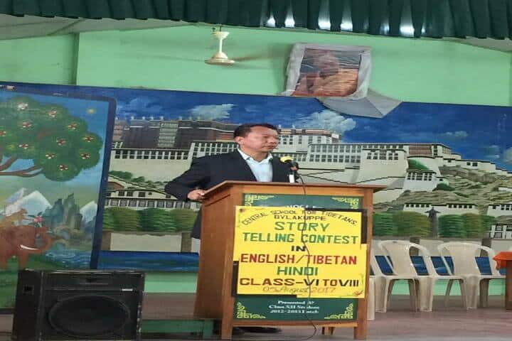 Central School For Tibetans-Speech