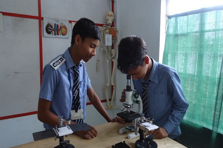Biswanath Jnan Bharati School-Science lab