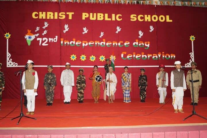 Christ Public School-Independence day
