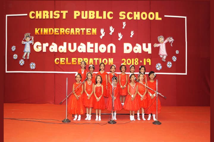 Christ Public School-KG Graduation day