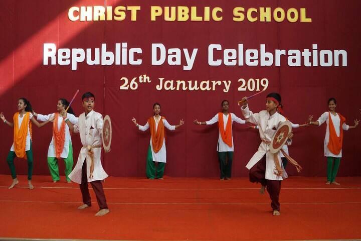 Christ Public School-Republic day