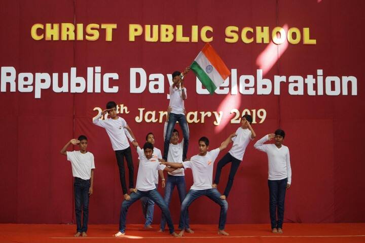 Christ Public School-Republic day1