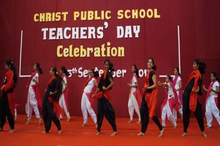 Christ Public School-Teachers day