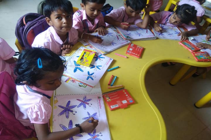 Citizens Public School-Colouring Activity