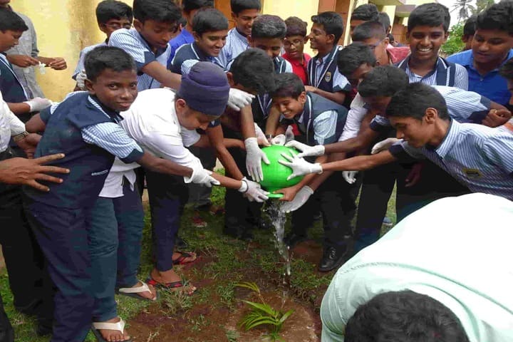 Concorde International School-Tree Plantation