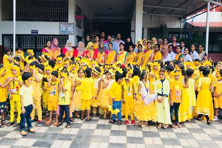 Crescent International School-Yellow Day Celebration