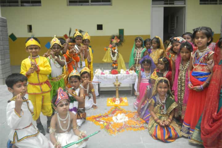 Deeksha High School-Krishnastami Celebration
