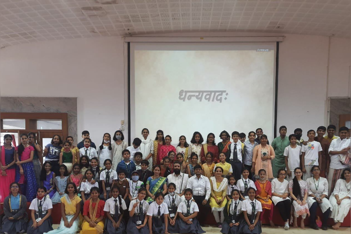 Delhi Public School - Samskrita Divasa Utsav - Pratibimba 2022