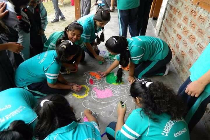 Cambridge Public School-Rangoli