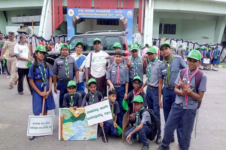 Green Valley English School-Scouts and Guide