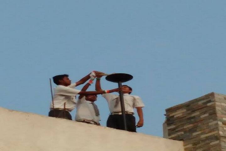 Gurukul Concept School-Lightening lamp