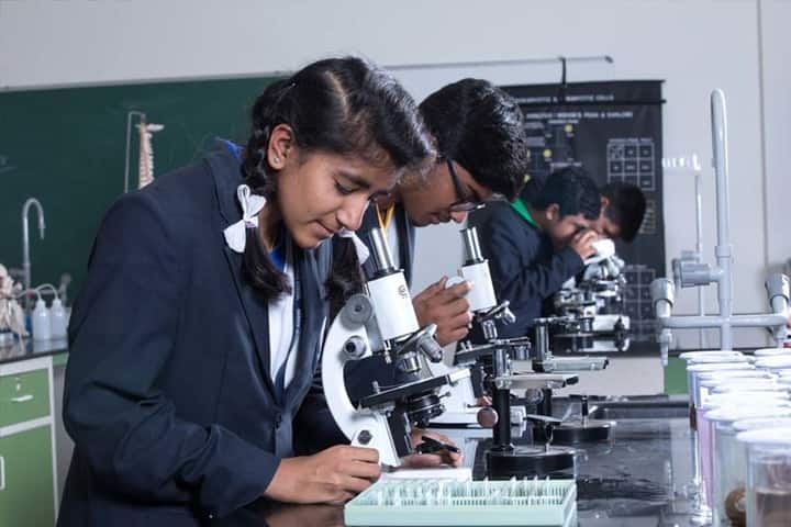Harsha International Public School-Biology Lab