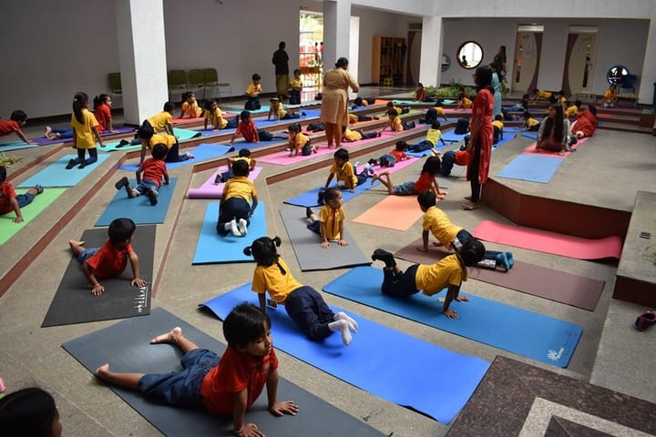 Harvest International School-Yoga