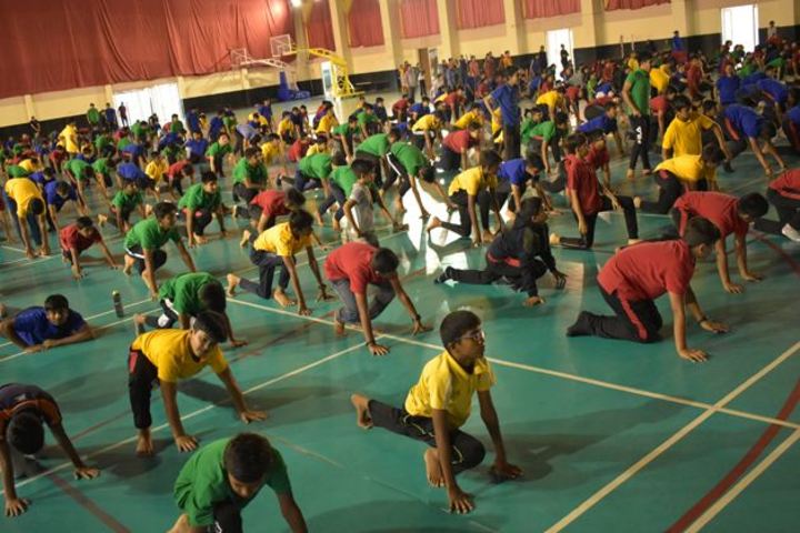 Jain International Residential School-Yoga Day