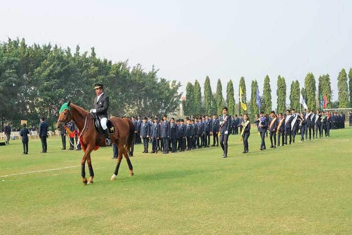 Jain International Residential School-Horse Riding