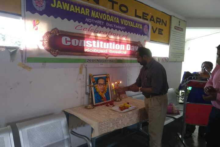 Jawahar Navodaya Vidyalaya-Constitution Day