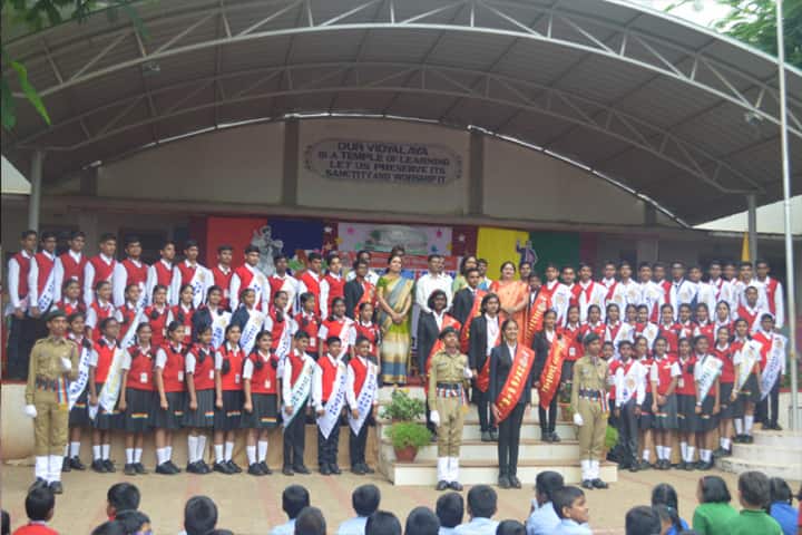 K L E SocietyS MR Sakhare English Medium Shcool-Investiture Ceremony