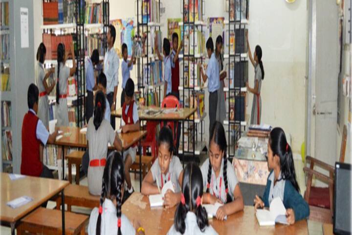 K L E SocietyS MR Sakhare English Medium Shcool-Library