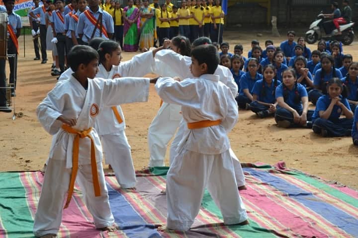 K L E Societys School-Karate