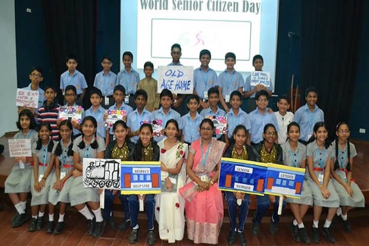 K L E Societys School-World Senior Citizen Day