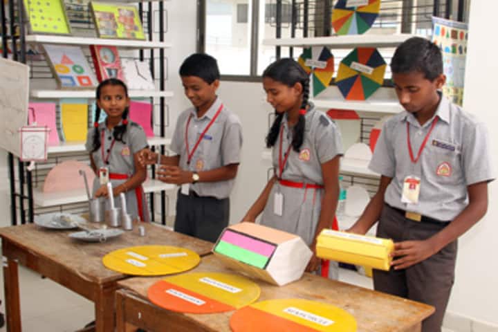 K L E Society School- Maths lab