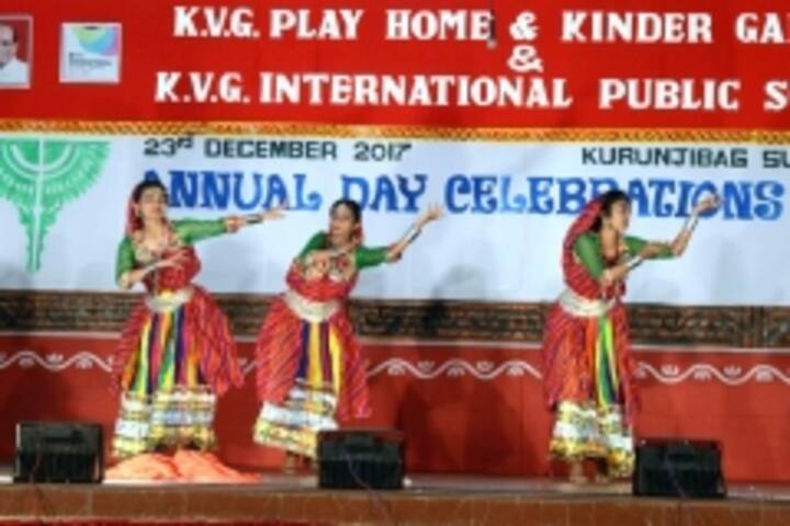 K V G International Public School- Dance