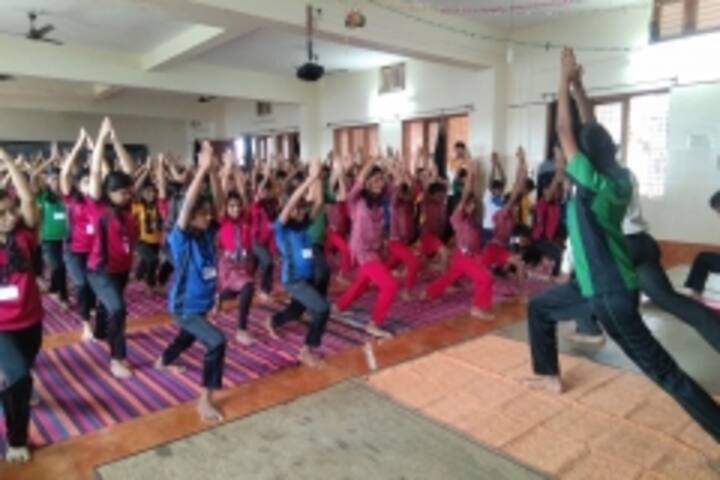 K V G International Public School- Yoga