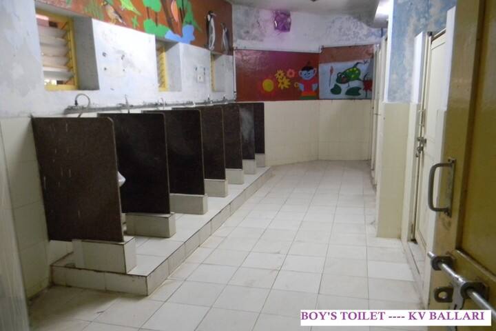 Kendriya Vidyalaya-Toilet Facility