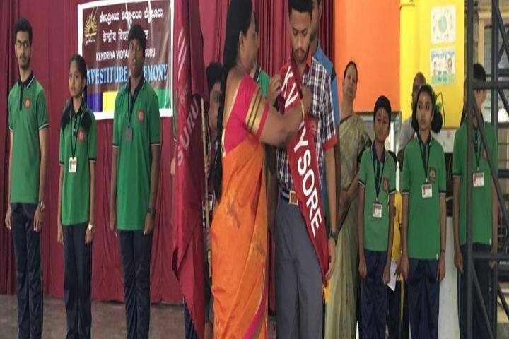 Kendriya Vidyalaya-Investiutre Ceremony