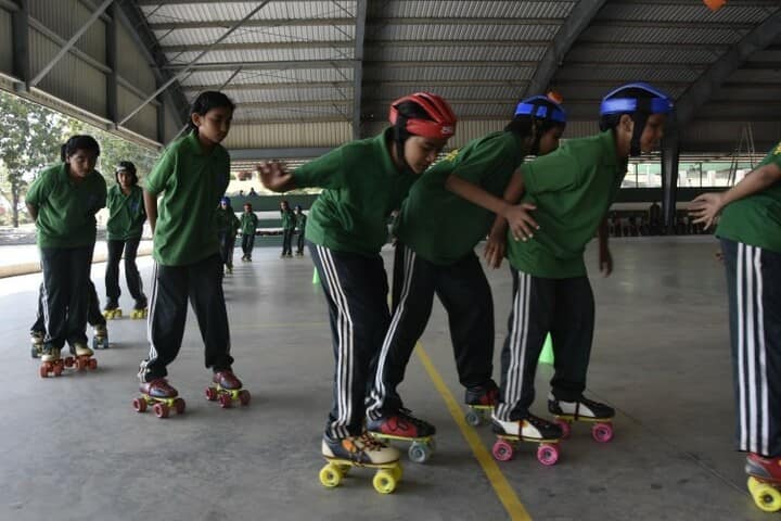Kittur Rani Channamma Residential Sainik School For Girls-Skating