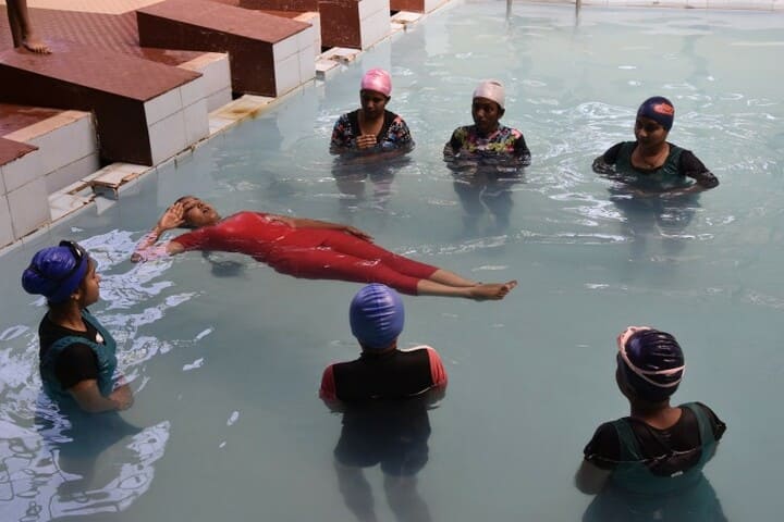 Kittur Rani Channamma Residential Sainik School For Girls-Swimming