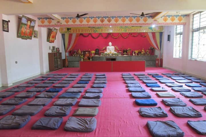 Mahabodhi School-Meditation hall