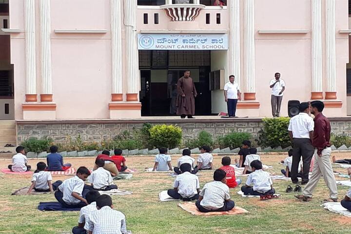 Mount Carmel School-Yoga Activity