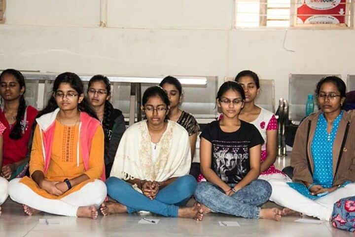 Narayana E-Techno School-Yoga Activity