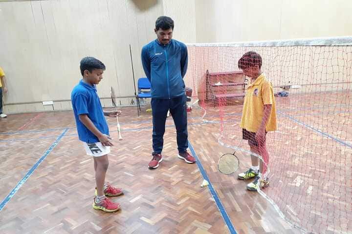 Nehru Smarka Vidyalaya-Badminton Court