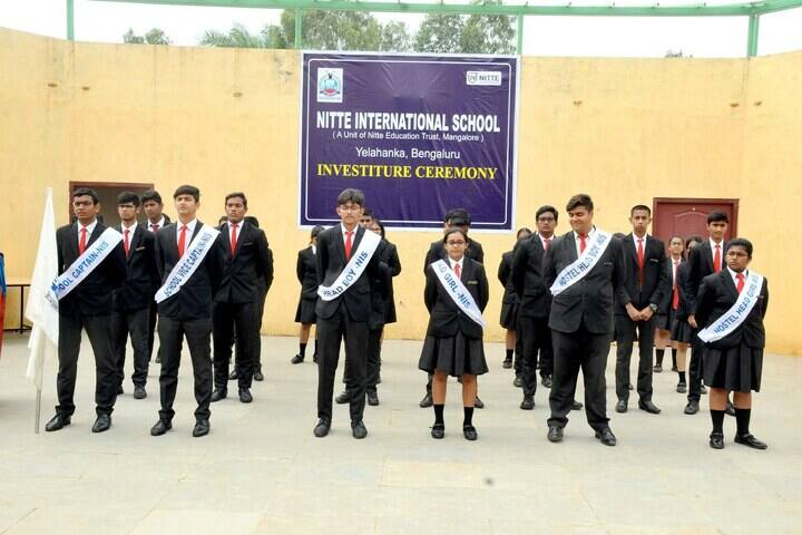 Nitte International School-Investiture Ceremony