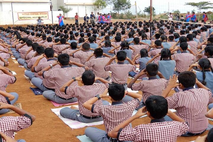 Nittur Central School-Yoga